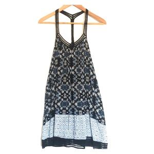 FREE PEOPLE INTIMATES - Blue and black dress